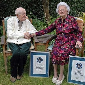 Перси и Флоренс Эрроусмиты прожили вместе 80 лет